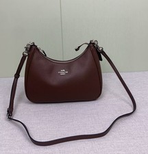 New COACH Teri Hobo CV935 Fashion Shoulder Bag Crossbody Bag Maple
