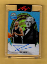Tony Parker Cards, Rookie Cards and Autographed Memorabilia Guide 12