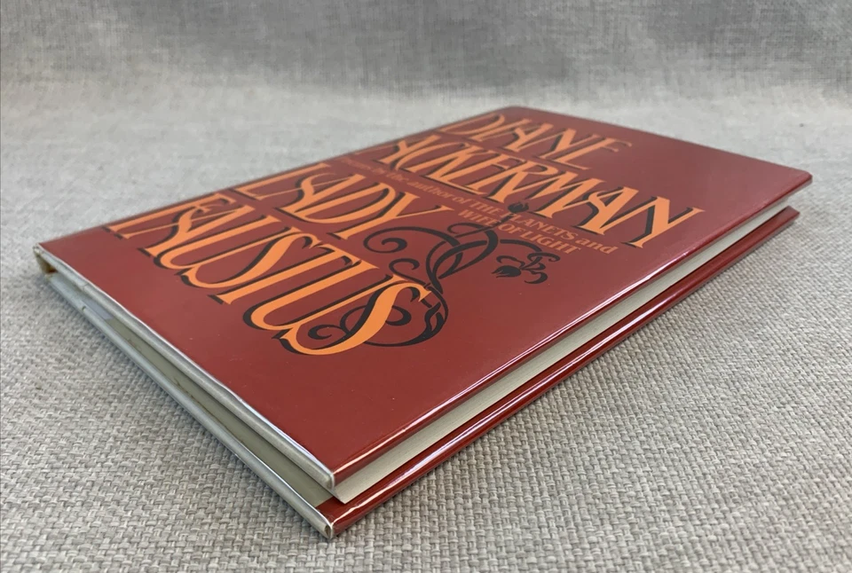 Diane Ackerman SIGNED "Lady Faustus" (1983) 1st Edition HCDJ Poetry - Image 3 of 4