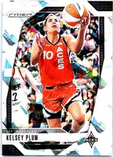 2024 Panini Prizm WNBA #77 Kelsey Plum Ice Prizms