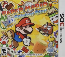 Nintendo 3DS Paper Mario: Sticker Star-Great Condition Lightly Used, Case Manual