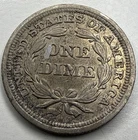 1854 Seated Liberty Dime w/ Arrows O57