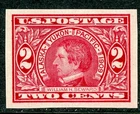 US Scott # 371 1909 2¢ Alaska Yukon Pacific Exposition Imperf Mint VF VLH  OG