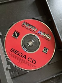 Mickey Mania: The Timeless Adventures of Mickey Mouse (Sega CD, 1994) CIB 