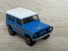 Vintage MATCHBOX Land Rover NINETY 90 Blue White 1987 1:62 DIECAST  Car