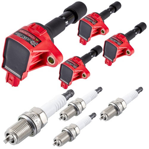 4X Ignition coils & 4X Spark Plugs Pack For Honda CR-Z 2011-2016 L4 1.5L UF626 - Picture 10 of 23