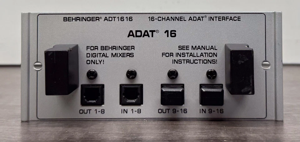 Behringer ADT1616 16-Channel ADAT Interface Option Card For DDX3216 *#TL-701 - Image 2 of 4