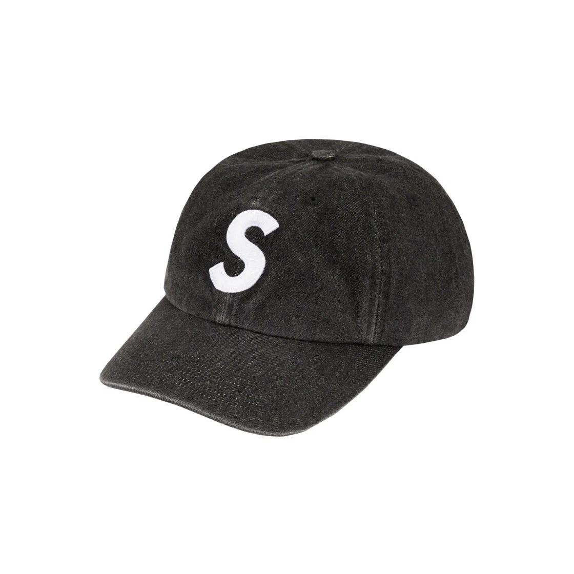 Supreme Denim S Logo 6 panneaux noir   22SS  