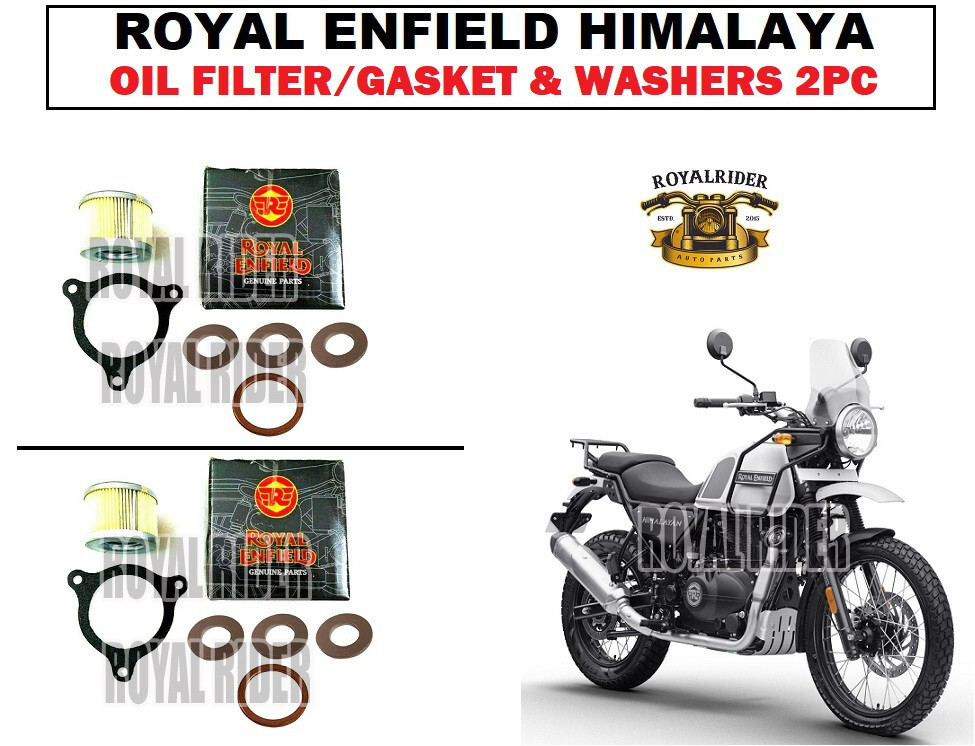 Fits Royal Enfield HIMALAYAN OIL FILTER/GASKET CRUSH WASHERS