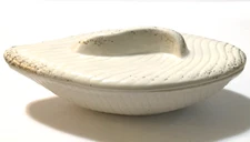 USA Pottery Ceramic Boomerang Candy Dish & Lid Great Cond., Mid Century Modern.
