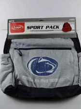 Pennsylvania State University Drawstring Backpack Bag School Sports NCAA Gray