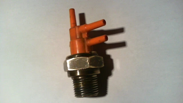 25810-11030 Toyota Tercel OEM Original Genuine Ported Bimetal Vacum Switch Valve - Image 2 of 4