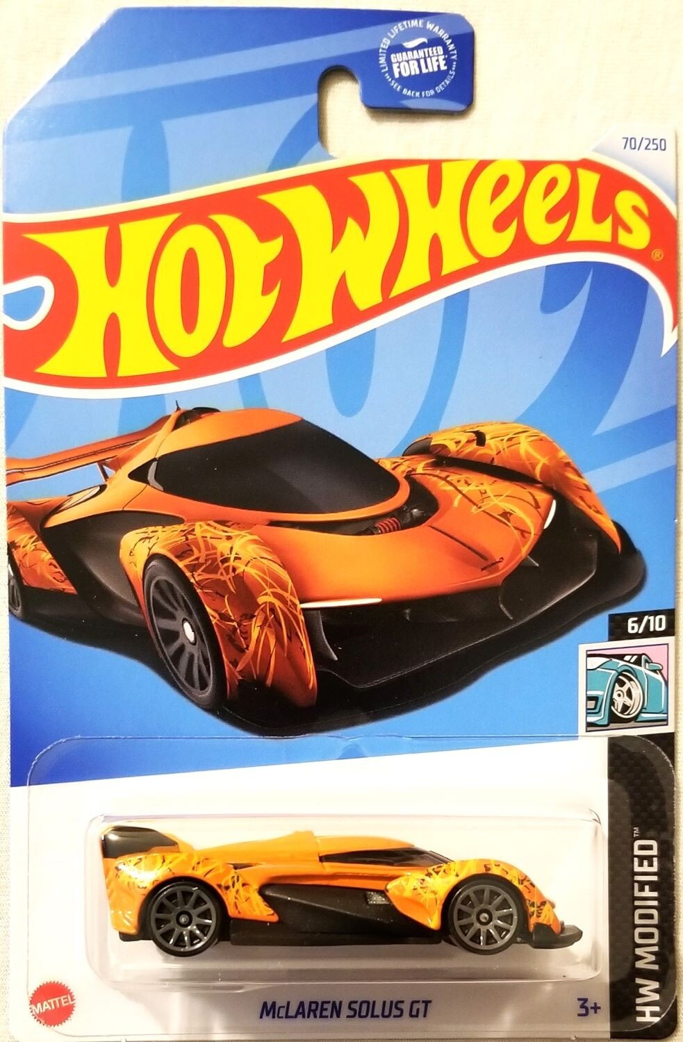 Hot Wheels - 2024 HW Modified 6/10 McLaren Solus GT 70/250 (BBHTD14)