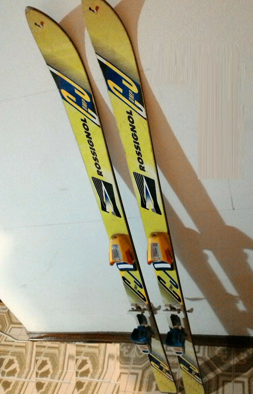 SCI Rossignol Comp Junior (mt.1 30) attacchi Salomon Mini 3 (da bambino)