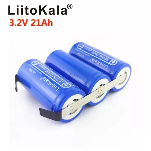 LiitoKala 3.2V 32700 14,21,28,35AH Rechargeable lifepo4 battery Pack High Drain - Picture 3 of 10