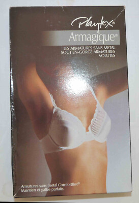 Soutien-gorge Playtex Armagique - Blanc 90C (75) - Avec Armatures Sans Métal - Neuf Avec étiquettes