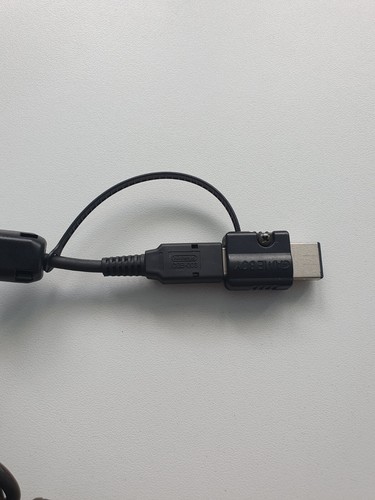 Cable de enlace de transferencia ORIGINAL para GameBoy Color CGB-003 con adaptador DMG-14 | EXCELENTE - Imagen 3 de 3