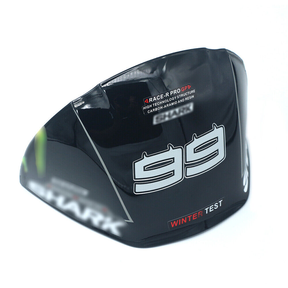 Housse De Spoiler Arrière Pour Casque SHARK RACE R PRO GP - Style Carbone - Protection Et Look Racing