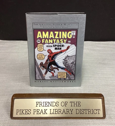 AMAZING FANTASY SPIDER-MAN Vol 1 Marvel Masterworks Hardcover w/ DJ 2002