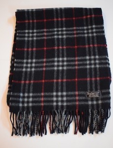 burberry blue scarf cashmere