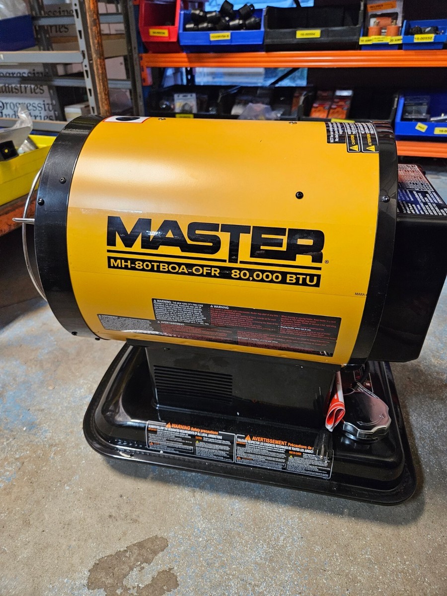 80000 Btu Heater Master Turbo Heater MASTER, Master 80000 BTU LP