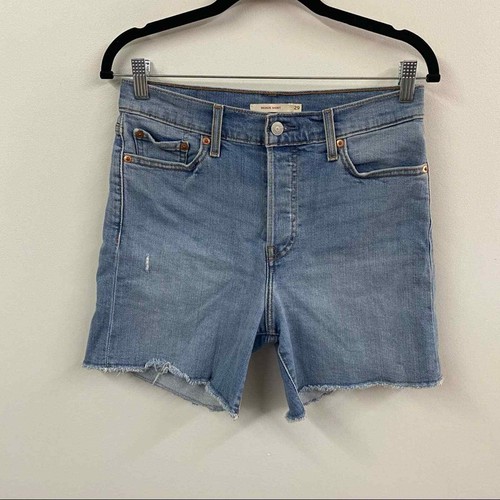 Levi's Wedgie Denim Shorts Woman Size 
