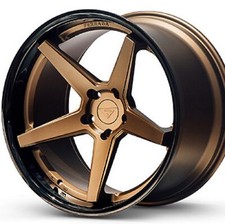 Ferrada Fr3 22x10.5 5x130 Et45 Matte Bronze Gloss Black Lip