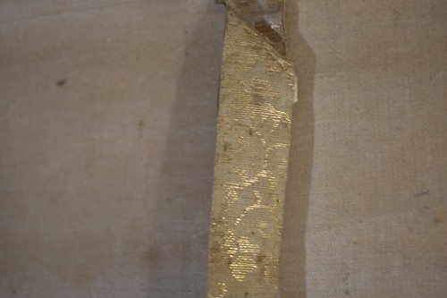 JAPANESE KAKEJIKU SILK SCROLL SUNSET AND PINE TREE - Picture 17 of 20