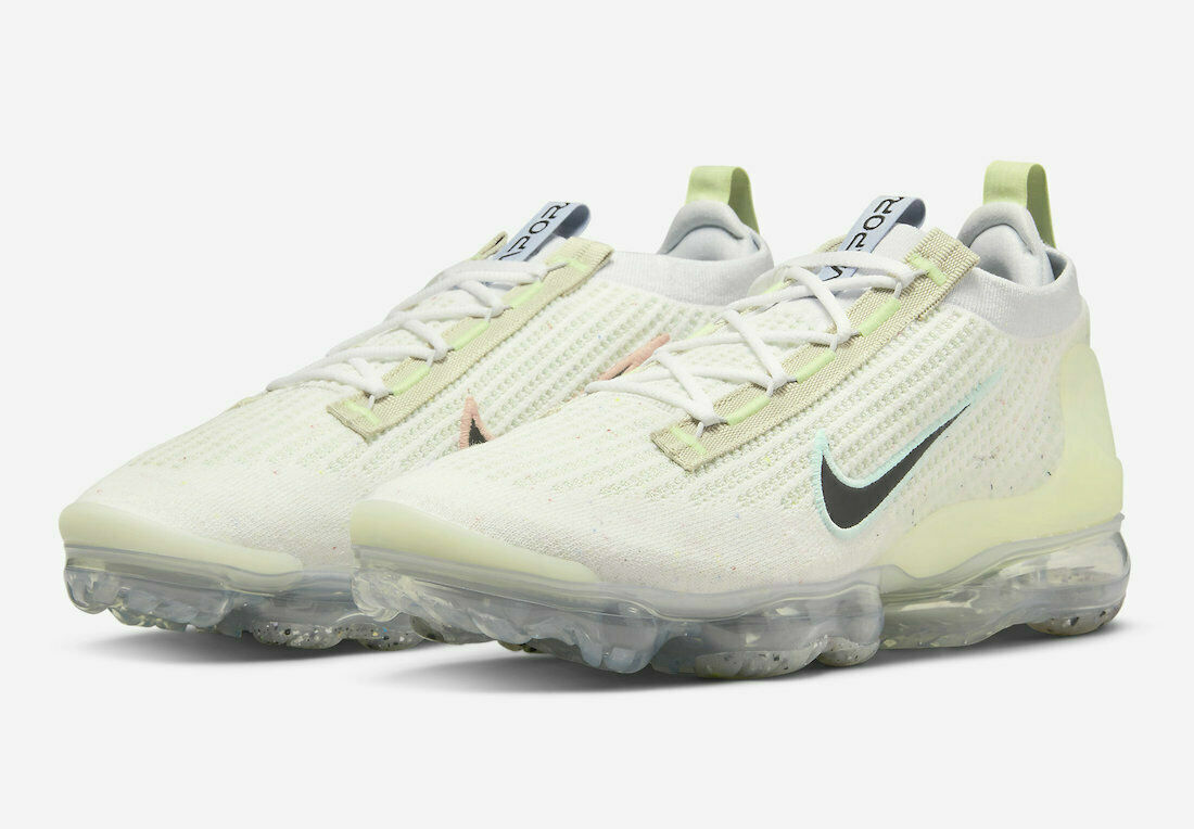 Air Vapormax 2021 FK Size 7.5/WMNS 9 Black/LT Madder Root DQ7633