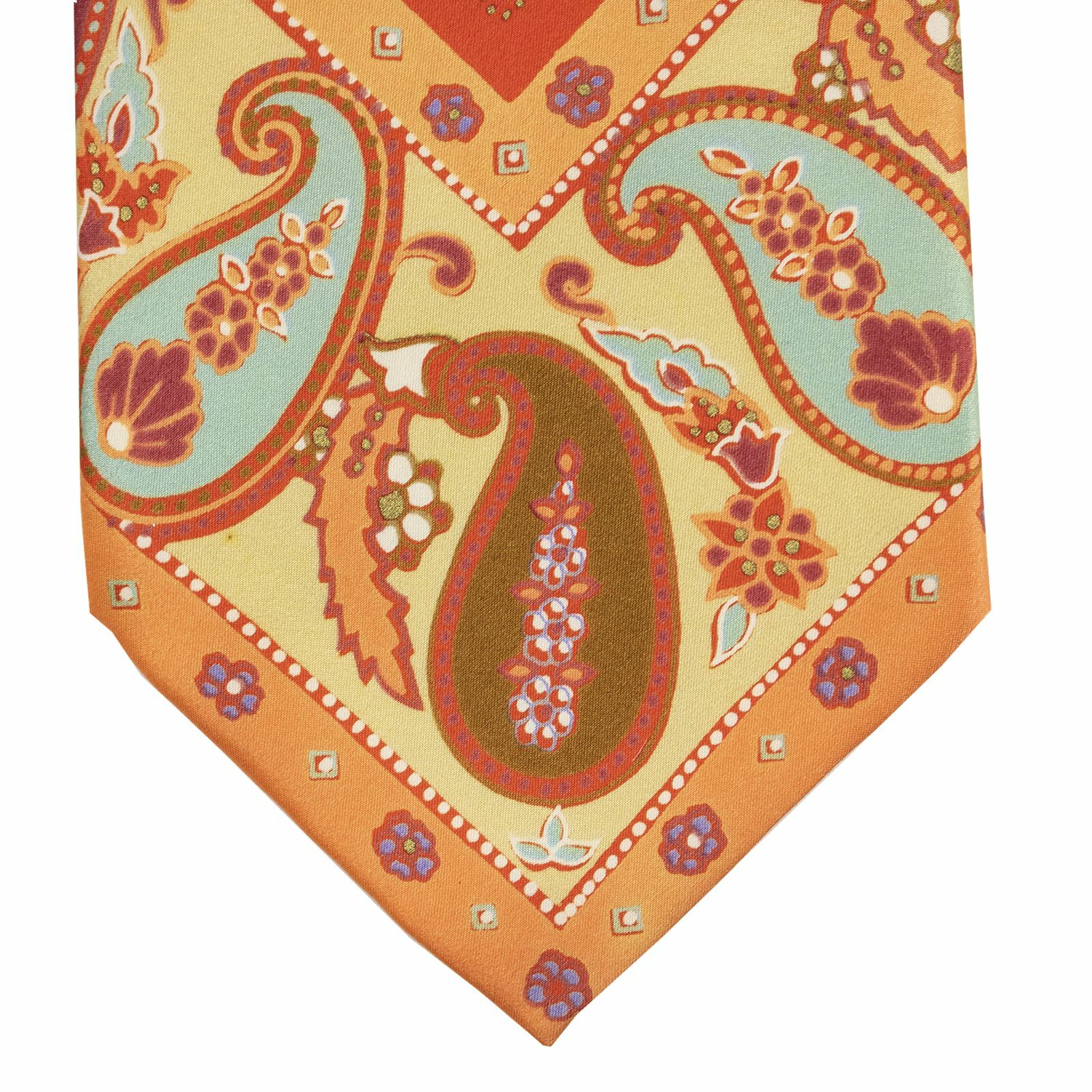 NIB Ameri Fire Multi-Color 100% Silk Mandala Pais… - image 5