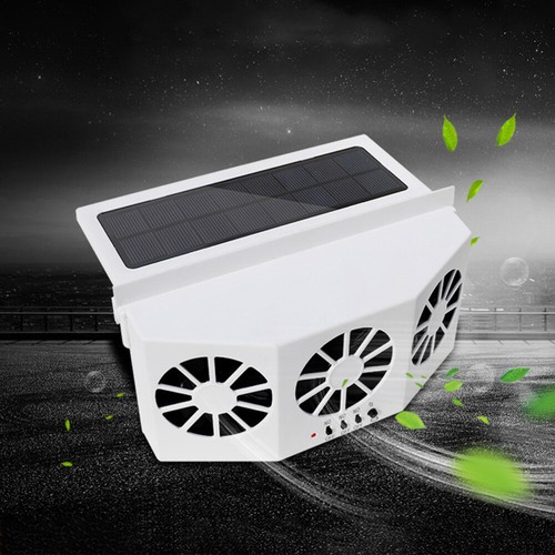 Car Ventilating Fan Cooling Cars Without Ac Solar Powered Travel - Picture 8 of 10