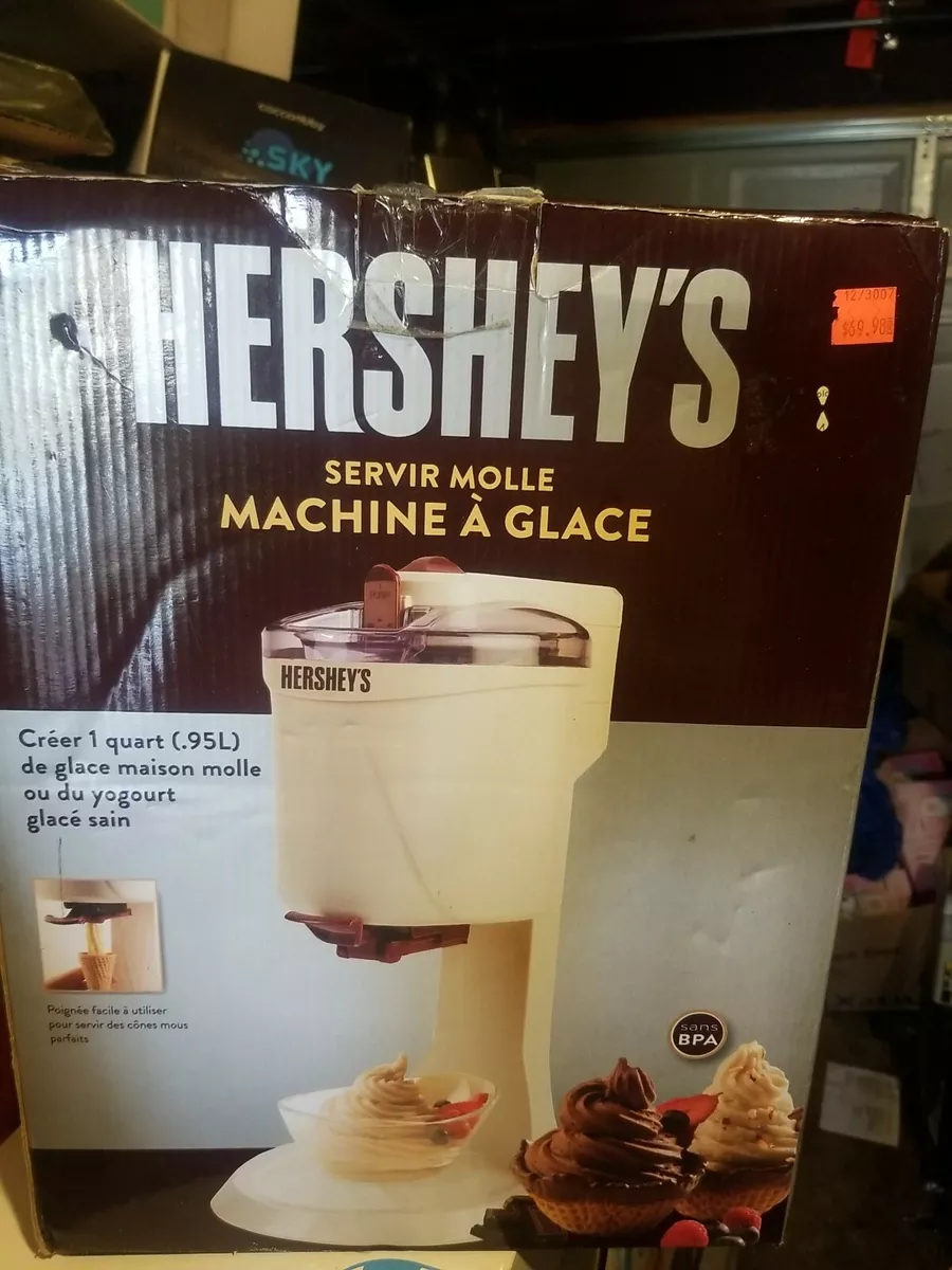 Hershey s Soft Serve Ice Cream Machine IC13886 New eBay