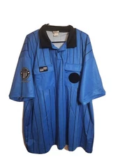 Official Sports USSF Mens XXL Short Sleeve Shirt Blue and Black