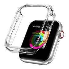 Hard PC Bumper Watch Case For Apple iWatch Ultra 2/1 Series 9/8/7/6/5/4/3/2/1/SE