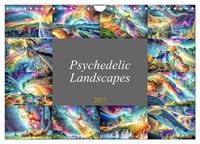 Psychedelic Landscapes (Wall Calendar 2027 DIN A4 Landscape), Calvendo 12 Month