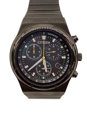 CITIZEN Battery Dead Solar Watch Analog Stainless BLK SLV h500 006cs09