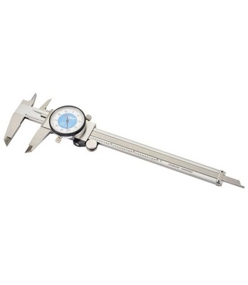 DASQUA 0-6'' STAINLESS STEEL DIAL CALIPER WITH DEPTH GAGE (2210-8280)