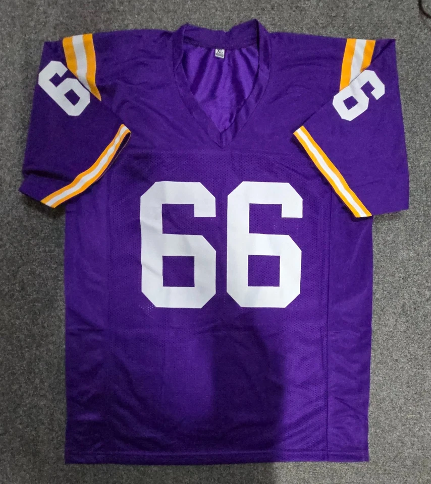 LSU TIGERS WILL CAMPBELL AUTOGRAPHED SIGNED JERSEY JSA COA - Image 3 of 3