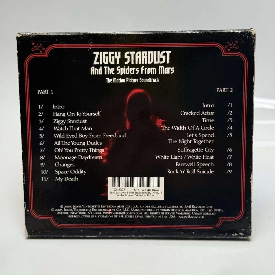 David Bowie Ziggy Stardust Spiders from Mars 2CD 30th Anniversary 2003 Rock - Image 3 of 4