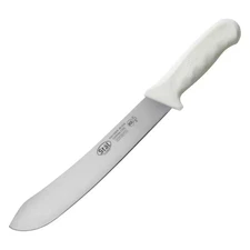 10 In. Steel Partial Tang Utility Knife Butcher Knife