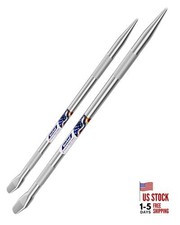 24'' and 32'' Heavy Duty Tubeless Truck Tire Iron Kit, Oversized Solid Steel 