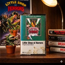 Little Shop Of Horrors - Original Cast Soundtrack Audio Cassette Tape 1982