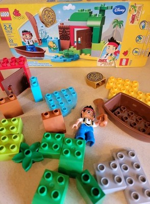 Lego Duplo 10512 Jakes Treasure Hunt Preschool Building Disney Neverland Pirates