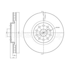 Disque de frein Alfa Romeo ALFA 166