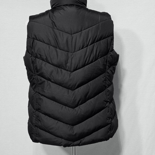 Gap Puffer Vest Mens XL Black Quilted Insulated Button Front Winter Outdoor New - Picture 7 of 16