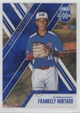 2017 Panini Elite Extra Edition Aspirations Blue /75 Frankely Hurtado #166 0f6
