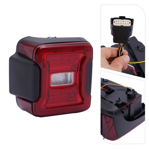 For 2018-2022 Jeep Wrangler Driver Left Side LED Tail Light OEM 55112894AI LH US - Picture 16 of 18