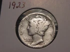 1923 MERCURY DIME POPULAR DATE SHIPS FREE