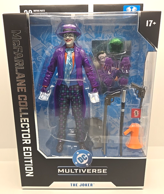 #ad #ad McFarlane DC Multiverse The Joker Action Figure Batman 1989 Purple Suit IN HAND $48.95
