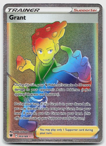 Grant (Secret) 203/189 (NM) - SWSH10: Astral Radiance - ScR - Pokemon TCG